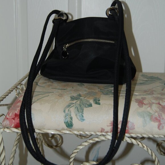 Nine West Mini Purse - Crossbody Bag - Mini Backpack Purse, Black, Vintage 1998 - Picture 11 of 15